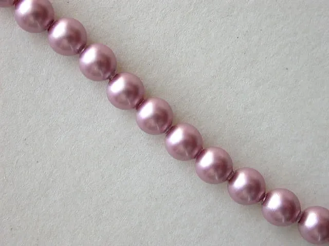 ON SALE Sw Cry Pearls 5810, powder rose, 4mm, 100 pc.