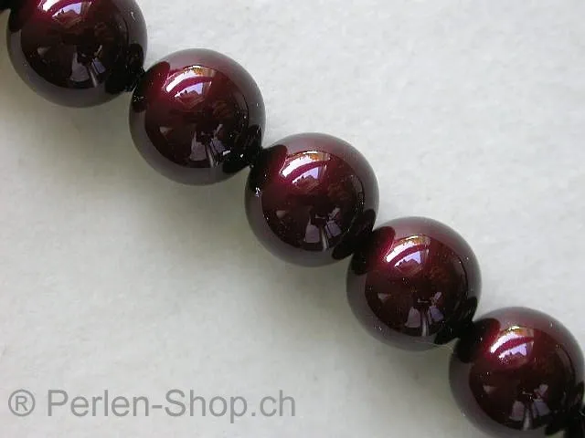 ACTION Sw Cry Pearls 5810, maroon, 8mm, 25 Stk.