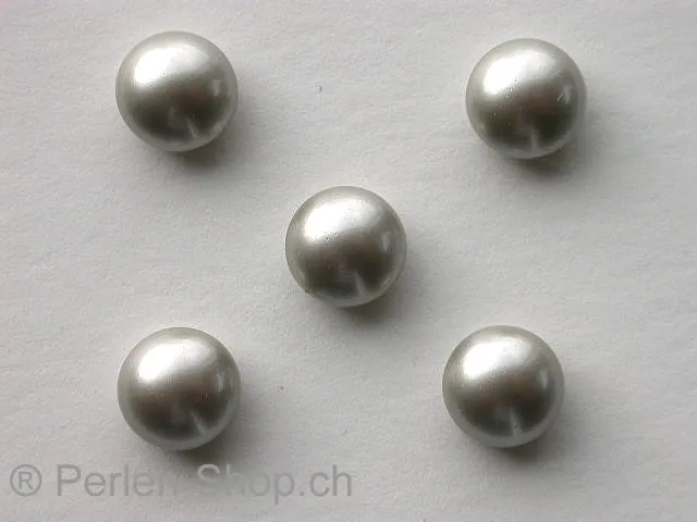 Swarovski Cry Pearls 5817, platinum, 8mm, 1 pc.