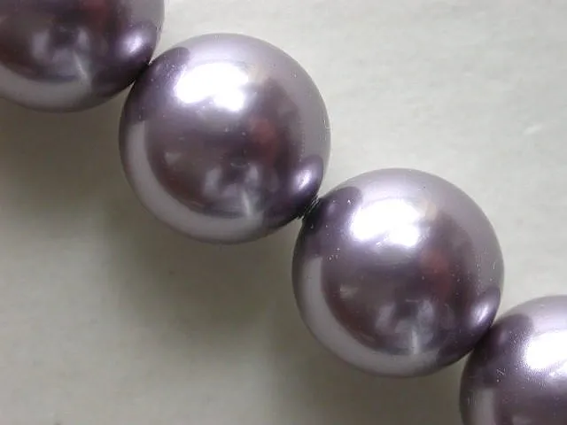 ON SALE Sw Cry Pearls 5810, mauve, 12mm, 10 pc.
