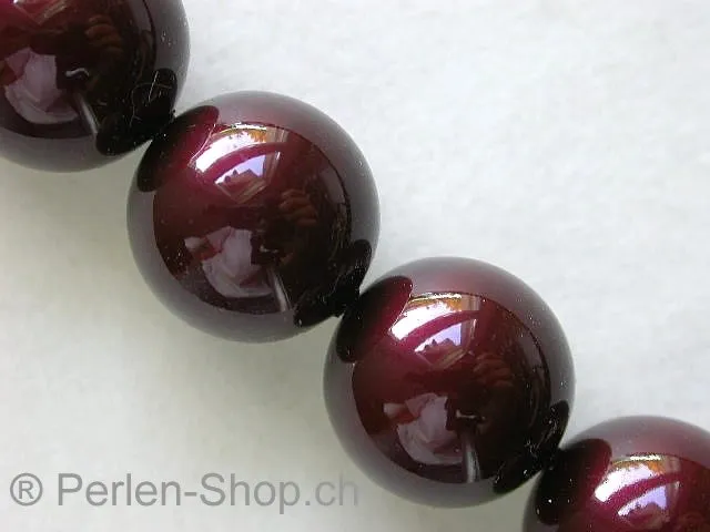 ON SALE Sw Cry Pearls 5810, maroon, 12mm, 10 pc.