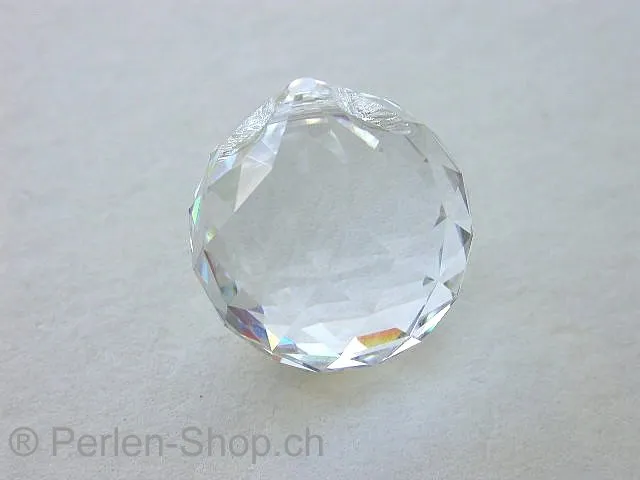 Swarovski pendant bal, 8558, 20mm, crystal, 1 pc.