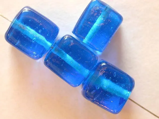 Cube, blau, 10x10mm, 5 Stk.