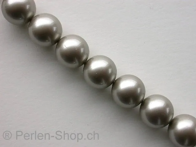 ON SALE Sw Cry Pearls 5810, N.C., platinum, 12mm, 10 pc.