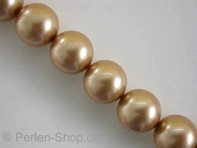 ACTION Sw Cry Pearls 5810, vintage gold pearl, 4mm, 100 Stk.
