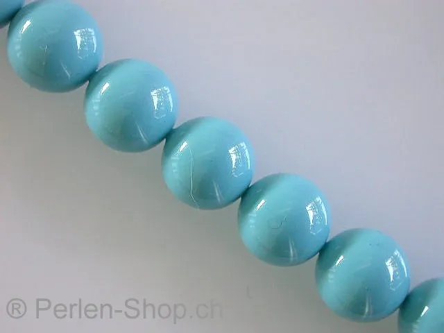 ON SALE Sw Cry Pearls 5810, turquoise, 12mm, 10 pc.