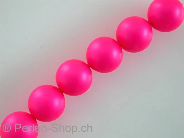ACTION Sw Cry Pearls 5810, neon pink, 12mm, 10 Stk.