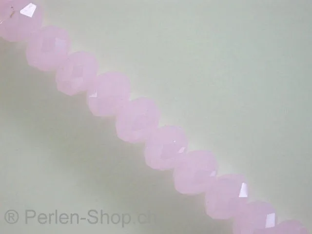 Briolette Beads, rose, 10x14mm, 6 pc.