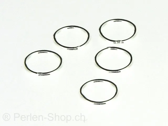 Split ring, 6mm, SILVER 925, 10 pc.