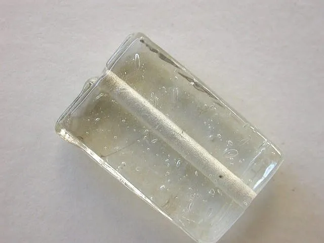 Oblong, kristall, 26mm, 1 Stk.