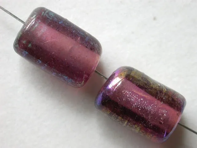 Rainbow Tube, mid purple, 14mm, 5 pc.