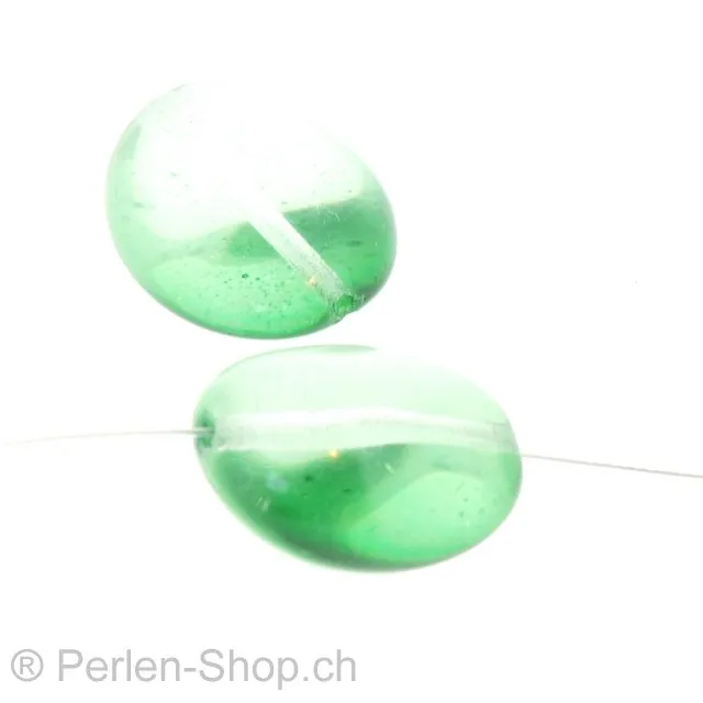 Glas Zyklop, Farbe: Grün, Grösse: 26 mm, Menge: 3 Stk.