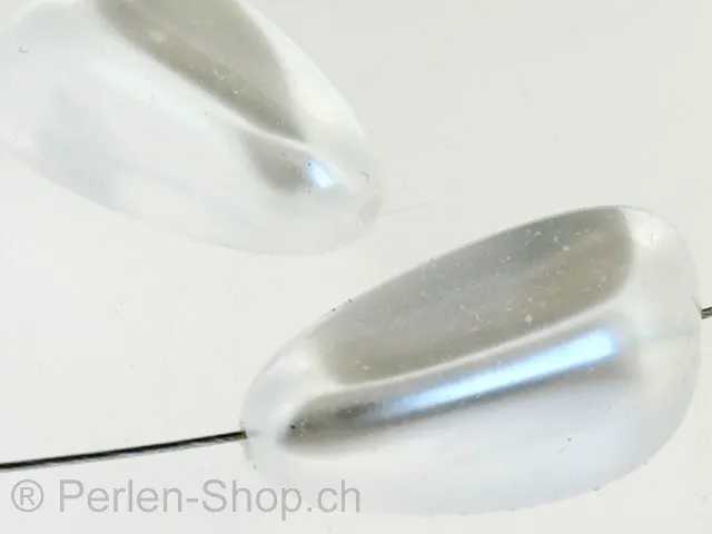 Glas Zyklop, Farbe: Weiss, Grösse: 33 mm, Menge: 1 Stk.