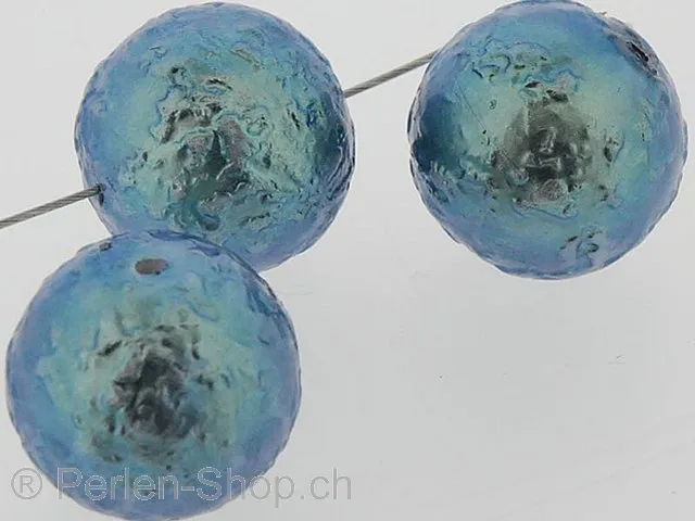 Glas Ball / GL, Color: Blue, Size: 19mm, Qty: 2 pc.