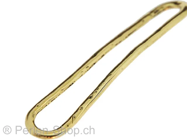 Metall Bügel, Farbe: Gold, Grösse: 75 mm, Menge: 1 Stk.