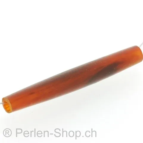 Horn Röhre, Color: Brown, Size: ±50 mm, Qty: 3 pc.