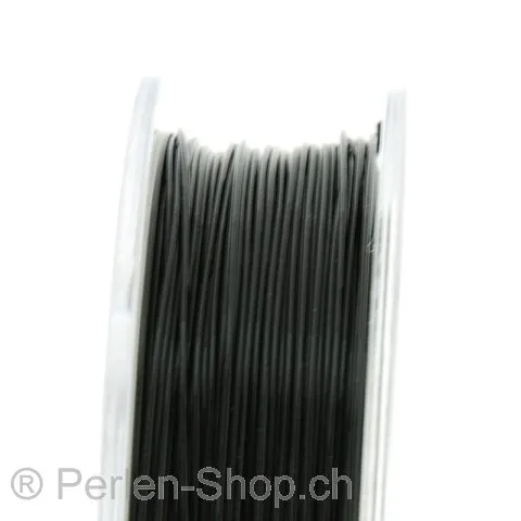 Top Q fil câble gaine de nylon 10m, Couleur: noir, Taille: 0.5 mm, Quantite: 1 piece