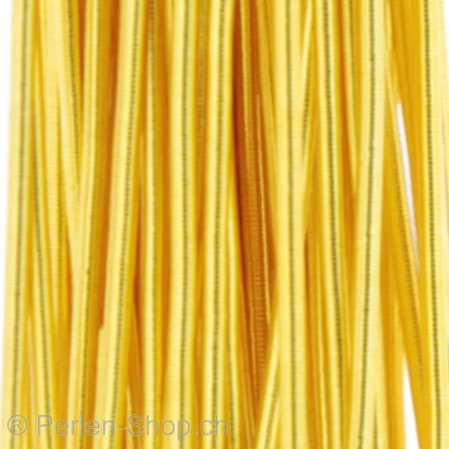 French Wire (würmli) for ±0.5 – 0.7mm Wire, Color: Gold, Size: ±1.2 mm, Qty: ±70cm