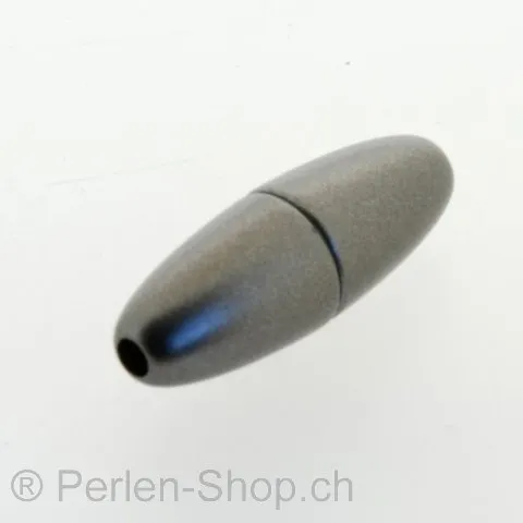 fermoir magnetique, Couleur: gris, Taille: 31 mm, Quantite: 2 piece