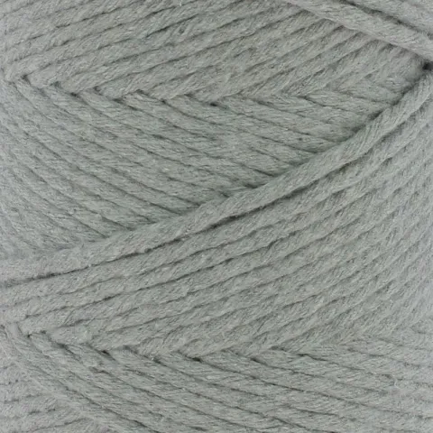 Hoooked Wolle Spesso Makramee Rope, Farbe: Grau, Gewicht: 500g, Menge: 1 Stk.
