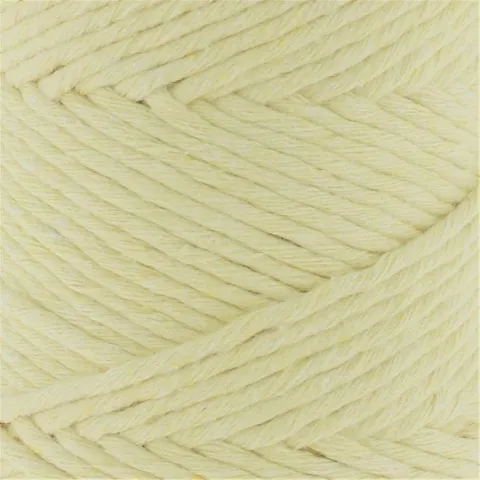 Hoooked Wolle Spesso Makramee Rope, Farbe: Pastellgelb, Gewicht: 500g, Menge: 1 Stk.