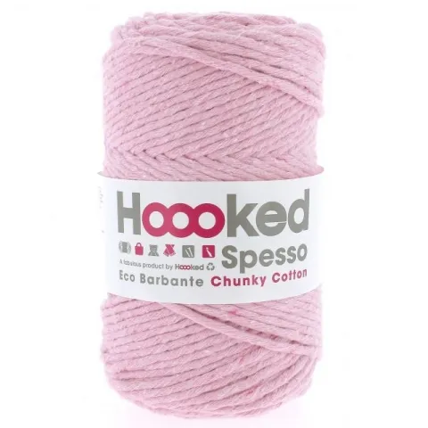 Hoooked Wolle Spesso Makramee Rope, Farbe: Rosa, Gewicht: 500g, Menge: 1 Stk.