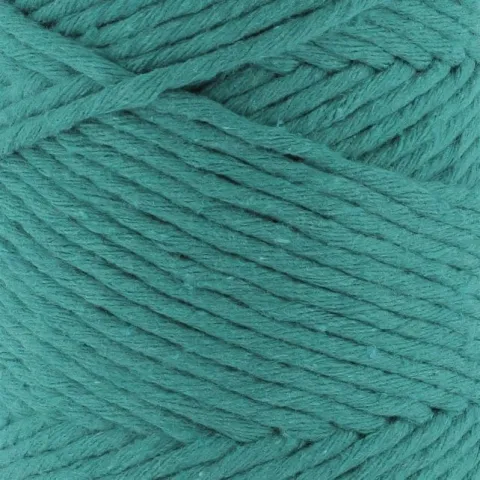 Hoooked Wolle Spesso Makramee Rope, Farbe: Türkis, Gewicht: 500g, Menge: 1 Stk.