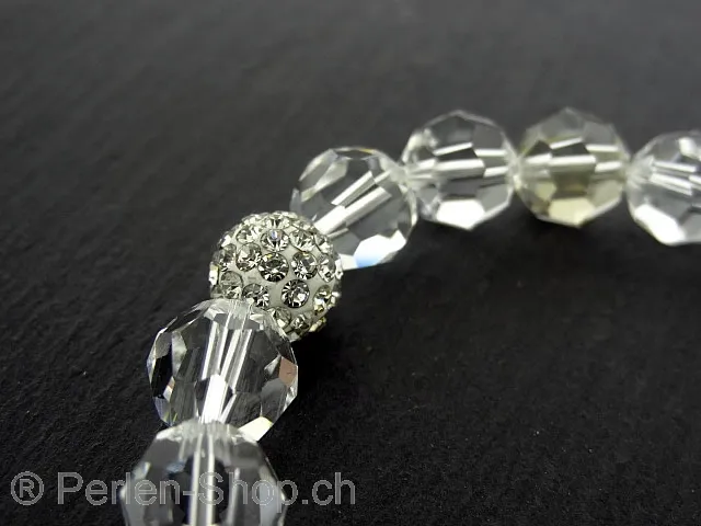 Swarovski Bracelet 10 mm in Crystal