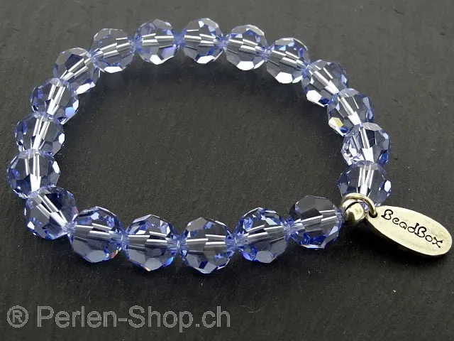 Swarovski Bracelet 10 mm in Light Sapphire
