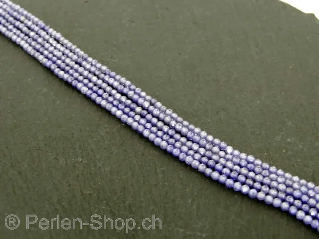 Zirconia Beads, Color: lilac, Size: ±2mm, Qty: 1 string 16" (±192 pc.)
