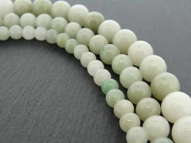 Shetai Jade, Semi-Precious Stone, Color: green, Size: ±10mm, Qty: 1 String 38cm (±38 pc.)