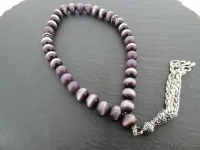 Prayer Beads, Tesbih – Misbaha, Color: violet, Size: ±19cm, Qty: 1 pc.