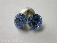 Swarovski rhinestones pointed back, 1028, 2mm, light sapphire, 5