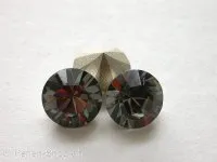 Swarovski Xirius Chaton 1088, Couleur: Black Diamond, Taille: 6mm-SS29, Quantite: 2 Pcs.