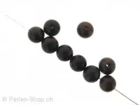 Rosewood, Color: brown, Size: ±8mm, Qty: 20 pc.