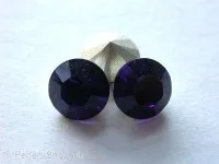 Swarovski rhinestones pointed back, 1028, 5mm, purple velvet, 5