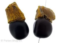 Tomato Bodhi Seed, Color: brown, Size: ±39x20mm, Qty: 1 pc.