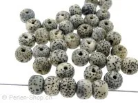 Heishi Lotus Bohdi Seed, Color: beige, Size: ±8x7mm, Qty: 10 pc.
