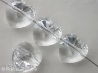Swarovski Herz perlen, 5742, 10mm, crystal, 1 Stk.