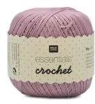 Rico Design Essentials Crochet, flieder, 50g/280m