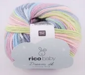 Rico Design Wolle Baby Dream Luxury Touch DK 50g, Beere-Blau