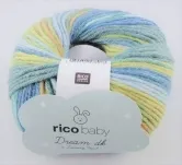Rico Design Wool Baby Dream Luxury Touch DK 50g Petrol-Gelb