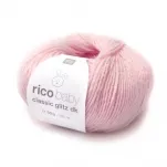 Rico Design Wool Baby Classic Glitz DK 50g Rosa