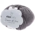 Rico Design Wool Baby Dream Uni Luxury Touch DK 50g Anthrazit