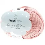Rico Design Wolle Baby Dream Uni Luxury Touch DK 50g, Altrosa