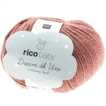 Rico Design Wolle Baby Dream Uni Luxury Touch DK 50g, Beere