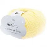 Rico Design Wolle Baby Dream Uni Luxury Touch DK 50g, Vanille