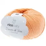 Rico Design Wolle Baby Dream Uni Luxury Touch DK 50g, Apricot