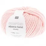 Rico Design Essentials Alpaca Twist Chunky, rosa, 50g/65m