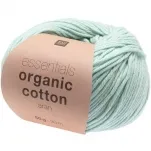 Rico Design Essentials Organic Cotton aran mint, 50g/90m